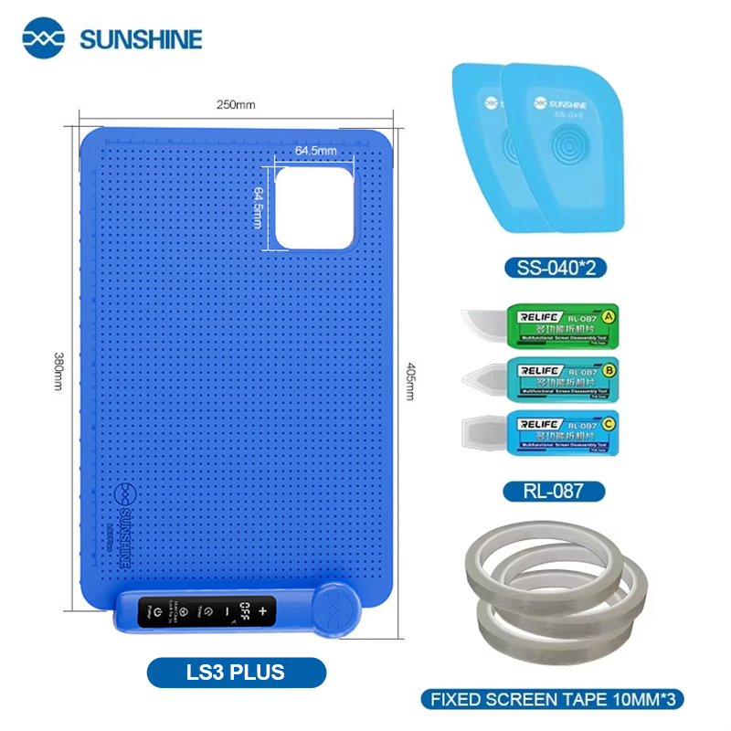 Screen Separator Machine - SUNSHINE LS3 PLUS Podgrzewana Platforma do
