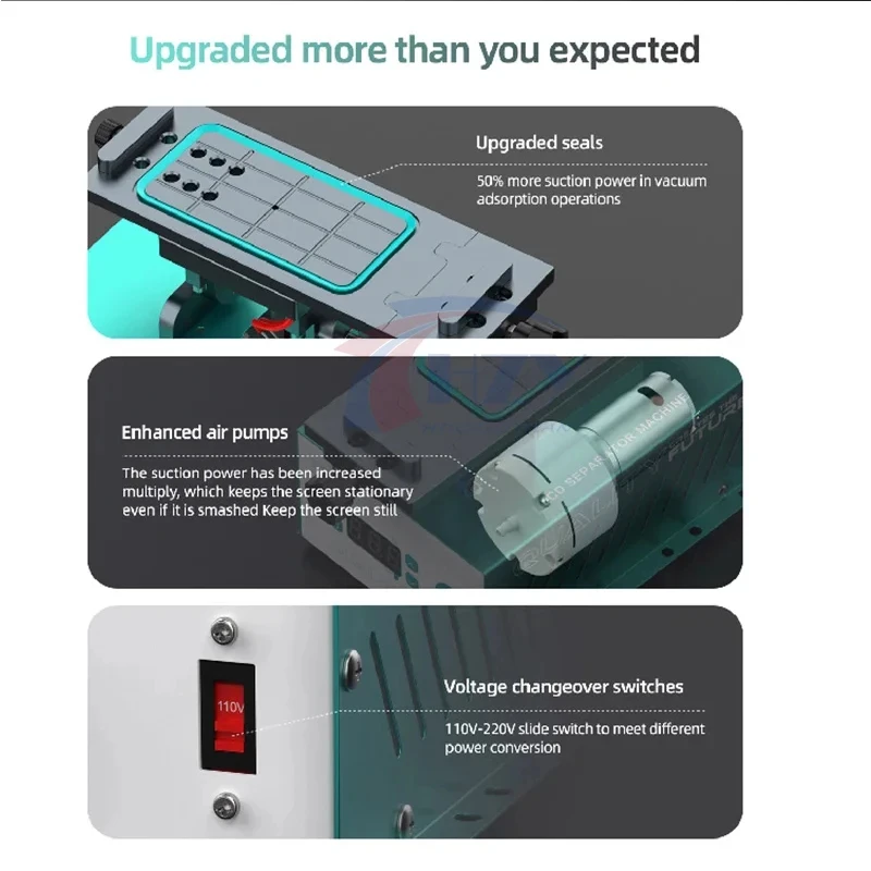 UYUE 958S 958S-2 958S-3 automa – Screen Separator Machine recenzja i cena